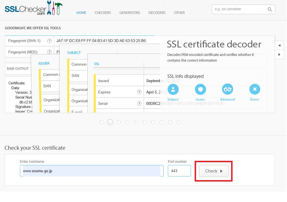 SSL Checker.com